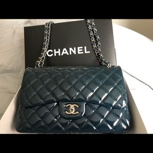 Chanel Double Flap Jumbo Bag